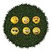 Kangaroo Professional Practice Golf Balls, 12 Pack Emoticon Golf Balls