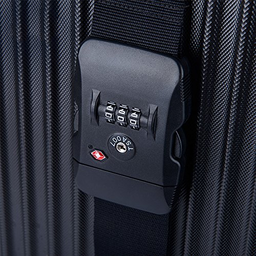 image for Newtion TSA Travel Luggage Strap with 3 Dial Approved Lock,Adjustable 