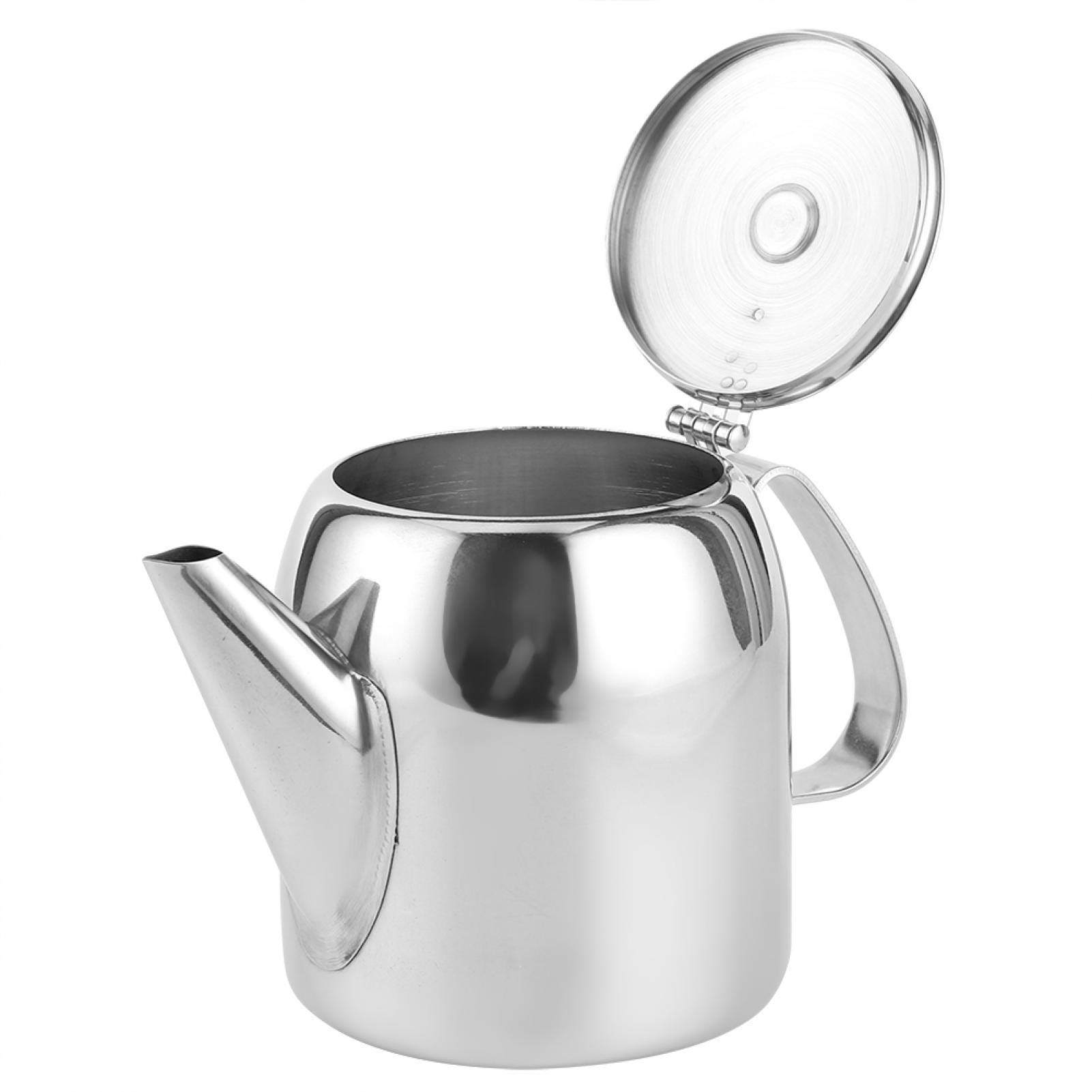 Round Pot, Teapot, Safe for Home Cafe Restaurant Office(20 Ounces (About 500ML))