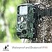 TEC.BEAN Trail Camera 12MP 1080P HD 2.4 Inch LCD Screen Full HD Game Hunting Camera with 120 Degree Wide Angle Plus 42PCS 940NM IR LEDs Night Vision Up to 75 Feet IP66 Waterproof Protected