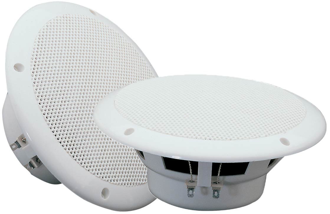 Water Resistant 6.5" Speakers | White | 100W Max | 8 Ohms