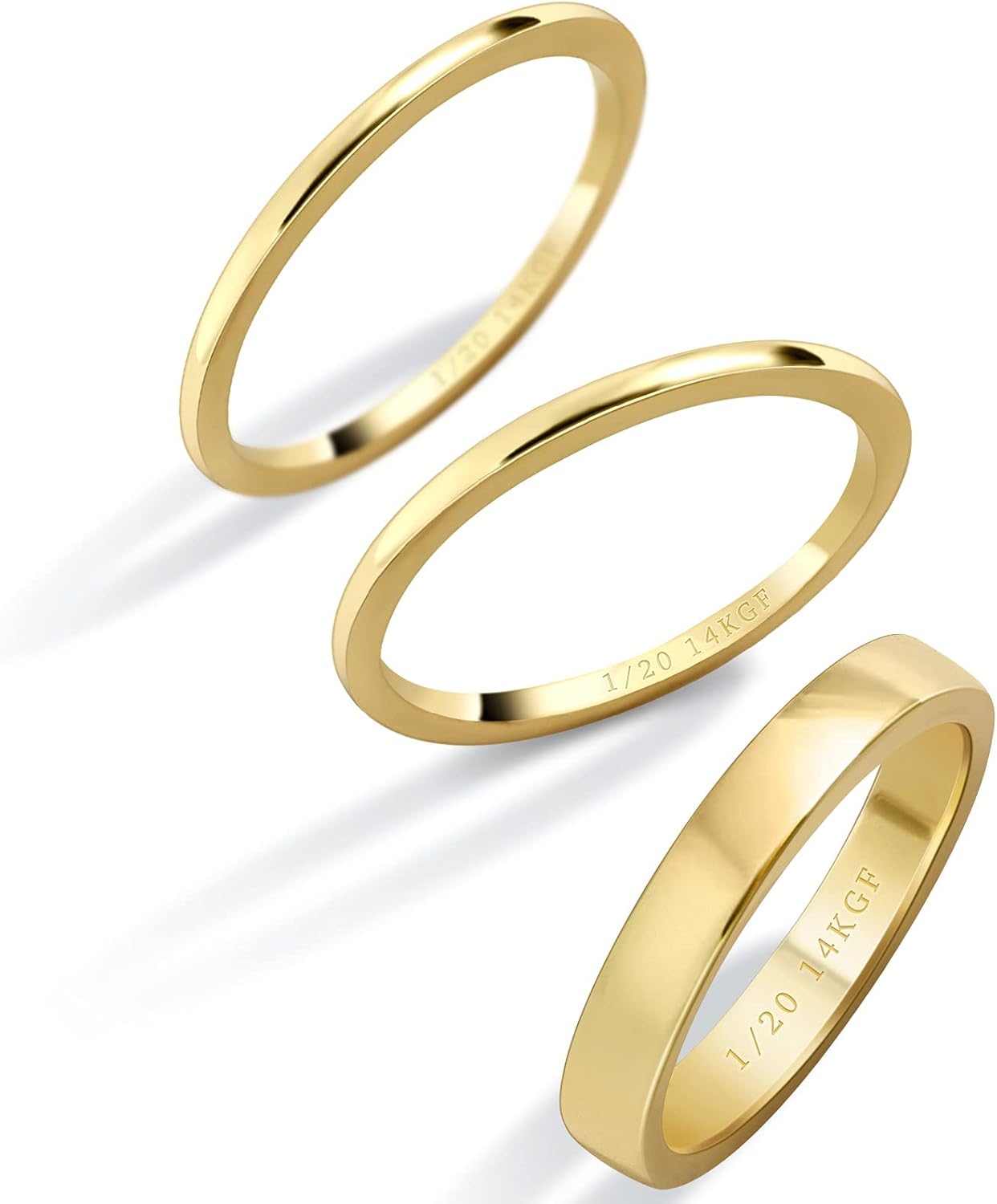 Fashion Classic 18K Gold Plated Titanium Steel Women Ring Best Gifts Couples Valentine's Day…: Clothing