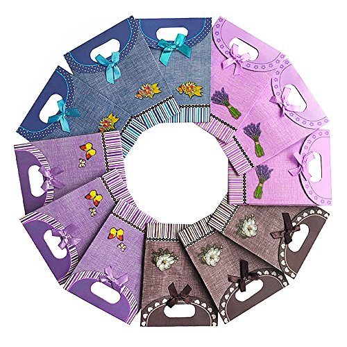 Small Gift Bags 12 Count Kraft Paper Bags for Baby Shower,Birthday Party Supplies and Wedding Party Favors