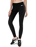 Baleaf Women's Thermal Fleece Athletic Running Cycling Tights Pants