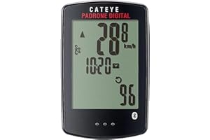 CatEye, Padrone Digital, Computer, GPS: No, HR: Optional, Cadence: Optional, Black One Size