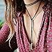 K&Q 9 PCS Classical Women Gothic Tattoo, Tassel, Black Velvet,Lace Fashion Choker Necklace- Length Adjustable