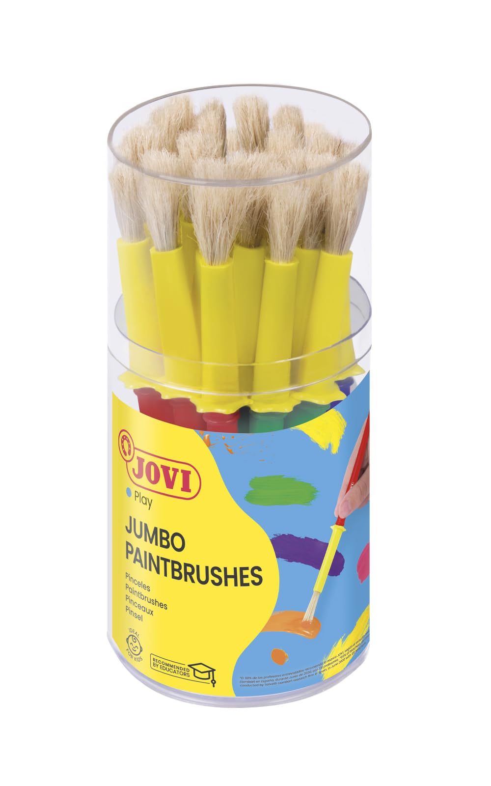 Jovi Box of 20 Brushes Medium, Schulpinsel