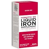 Ferretts IPS Liquid Iron Supplement (40mg Elemental Iron per 15ml) 8 Fl Oz. of Strawberry Flavored, for Kids &amp; Adults - Gentle &amp; Non-Constipating Yummy Liquid Iron Supplement