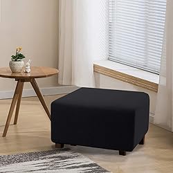 Flamingo P Ottoman Slipcovers Stretch Fabric