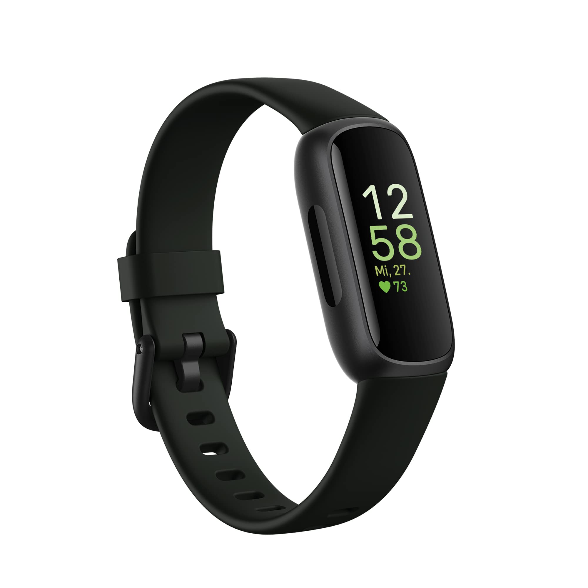 Google Fitbit Inspire 3 – Gesundheits- & Fitness-Tracker Damen / Herren - Herzfrequenzmessung, Stressmanagement, Schlafanalyse & bis zu 10 Tage Akkulaufzeit – Fitnessuhr kompatibel mit Android/iOS