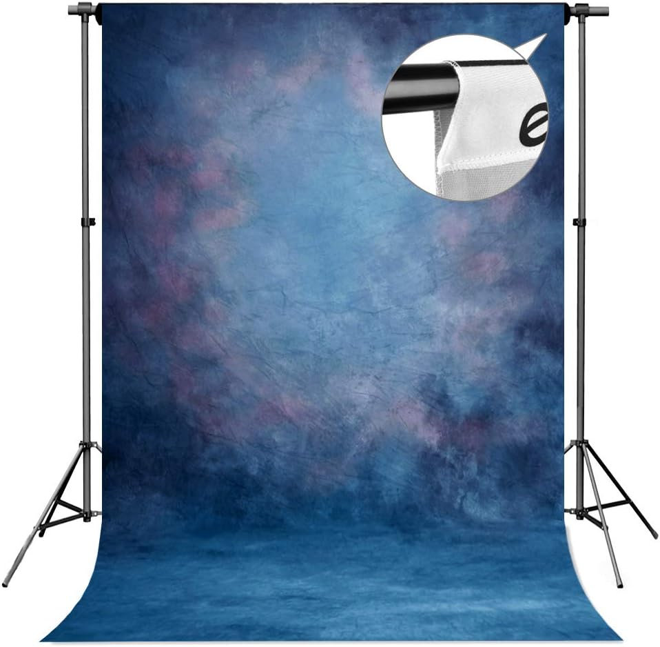 econious 1.5x2.2m Gradient Aurora Blue Portrait Photography Backdrop, Studio Pro Photo Prop with Rod Pocket - Image 3