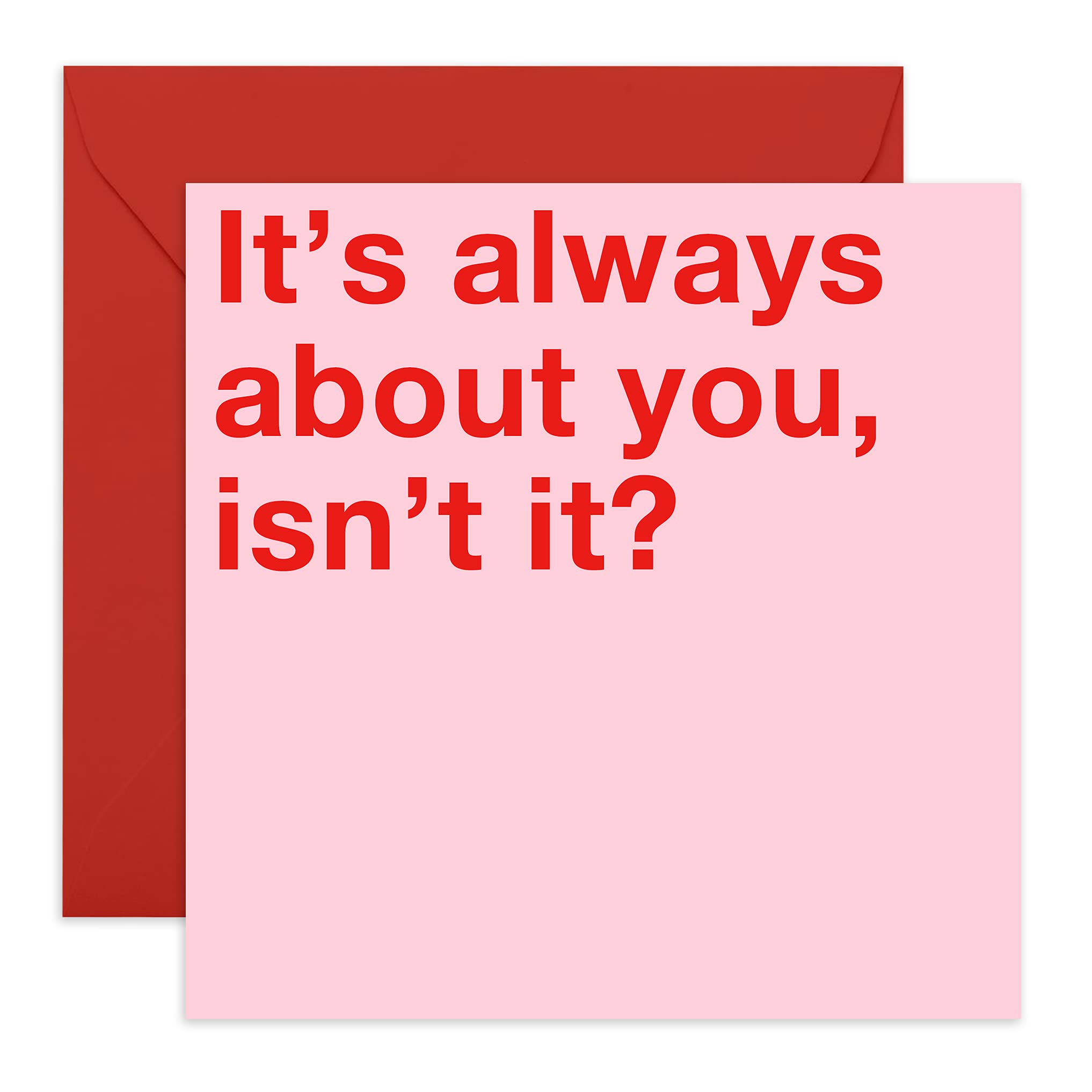 Central 23 - Funny Birthday Card For Sister - Rude Birthday Cards For Mum Wife Girlfriend - Sarcastic Mother's Day Card For Wife - Cards For 18th 21st 30th Birthday - Comes With Fun Stickers