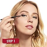 Rimmel Exaggerate Waterproof Eye Definer Noir 261 Black Pencil Eyeliner view 8