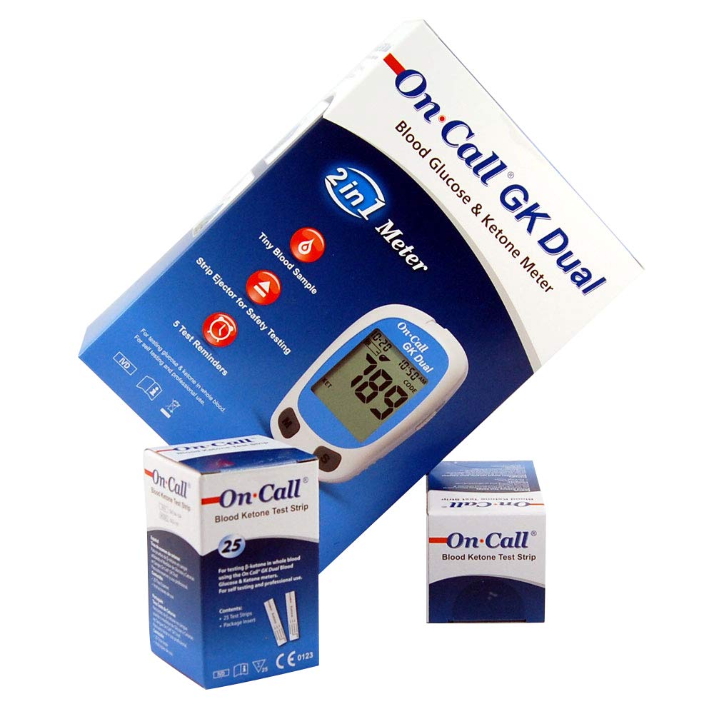 FREE On-Call GK Ketone Digital Meter When You Purchase 50 Ketone Strips