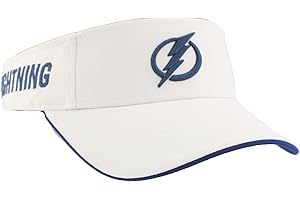 ZHATS NHL Unisex-Adult NHL Officially Licensed Visor Impact White