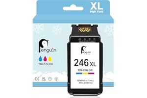 Penguin CL-246 XL Remanufactured Ink Cartridge for Canon 246XL Compatible with TS3100 TS3122 TS3300 TS3322 TS3320 TR4500 MG25