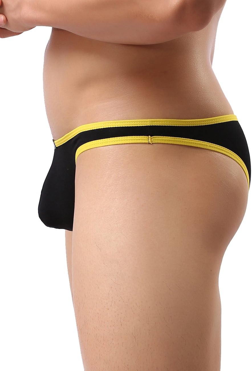 iKingsky Men's Low Rise Modal Bikini Briefs Sexy Brazilian Back Mens Underwear: Clothing
