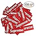 Jelacy 150 pcs Supreme Stickers Waterproof and Oil proof Sticker