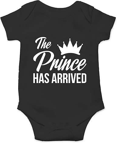 the prince has arrived newborn outfit