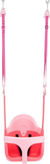 TP Toys Quadpod 4 in 1 Growable Pink Baby Swing Seat 6 Months-8 Years view 2