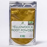 Herb To Body Yellowdock Root Powder - Rumex Crispus, Finely Ground Yellow Dock Root Powder for Yellow Dock Tea, Herbal Tea and Botanical Preparations, Resealable Pouch 4 oz