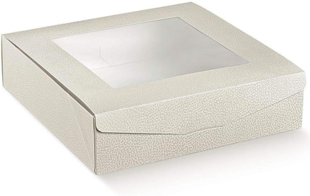Colore Bianco Faistongateau 16 X 5 Cm Set Di 50 Scatole Per Pasticceria Ejurnal Stieyapan Ac Id