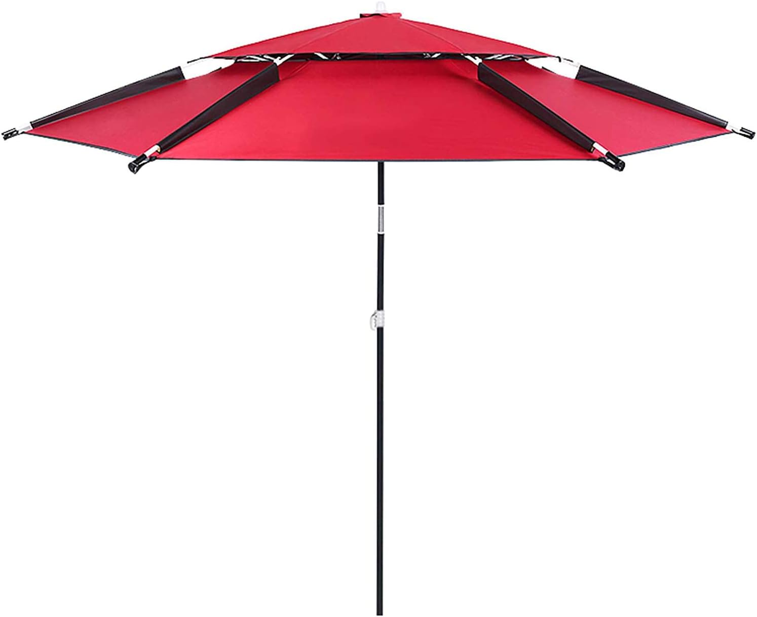 Lightweight Parasol Fishing Umbrellas 360 Degrees Inclined Double