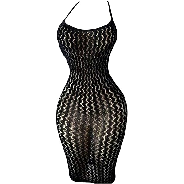 blue dress for baby girl Take it All In Fishnet Dress – ICONOFLASH