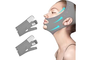 EKIND Reusable Chin Strap for Women Double Chin Reducer Face Lifting Mask Breathable Sleep Belt Elastic Tightening Facial Sli
