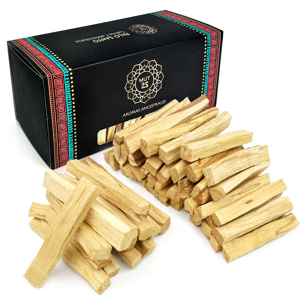 Palo Santo Incense for Burning, 100% Natural, Sacred Wood (Bursera Graveolens), Natural Smudging and Clearing Negative Energies (500 Grams)