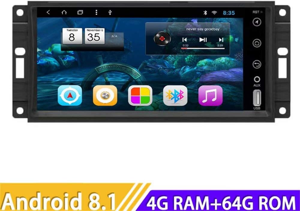 for Jeep Universal Grand Cherokee Auto Stereo Radio GPS Navigation WIFI 3G RDS Mirror Link FM AM Bluetooth Support Rear Camera Steering Wheel Control