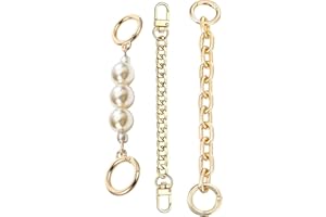 AGEN KGEN Women Purse Strap Extender Chain for Handbags - Exquisite Replacement Chain Strap