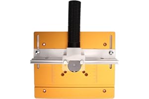 RASTKY Router Table Insert Plate Durable Aluminum Alloy Woodworking Trimming Engraving Tool for Woodworkers
