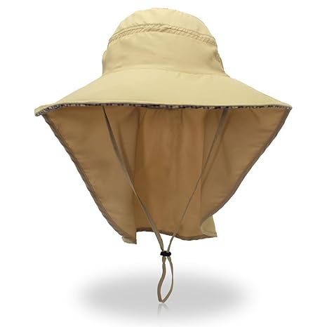 LAOWWO Sonnenhut Eimer Angeln Outback Hut UPF50+ UV Schutz Breiter Krempe Hüte Breathable Stoff Männer Frauen Gartenarbeit Hu