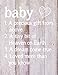 Baby Definition Quote, Baby Typography Nursery Art Print 8x10