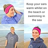 SwimCell Neoprene Headband 4mm Ear Protection Reversible Adjustable Green view 3