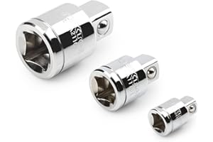 TEKTON 1/4, 3/8, 1/2 Inch Drive Mini Extension Set (3-Piece) | SHA99020