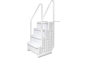 Blue Torrent Easy Pool Step Ladder for Above-Ground Pools