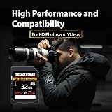 Gigastone 32GB SDHC A2 V30 UHS-I Memory Card 5-Pack for 4K Cameras view 4