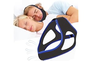 OCVCEBI Updated Anti Snoring Chin Strap, Upgraded Anti Snoring Devices, Adjustable & Breathable Chin Strap, Effective Snoring Solution to Stop Snoring