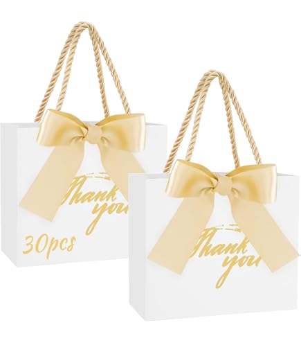 Aizhuang Lot De 50 Cadeaux De Fête Prénatale Pour Invités - Porte-clés Rose En Organza Et étiquettes De Remerciement En Kraft Pour Fêtes Sur Le Thème
