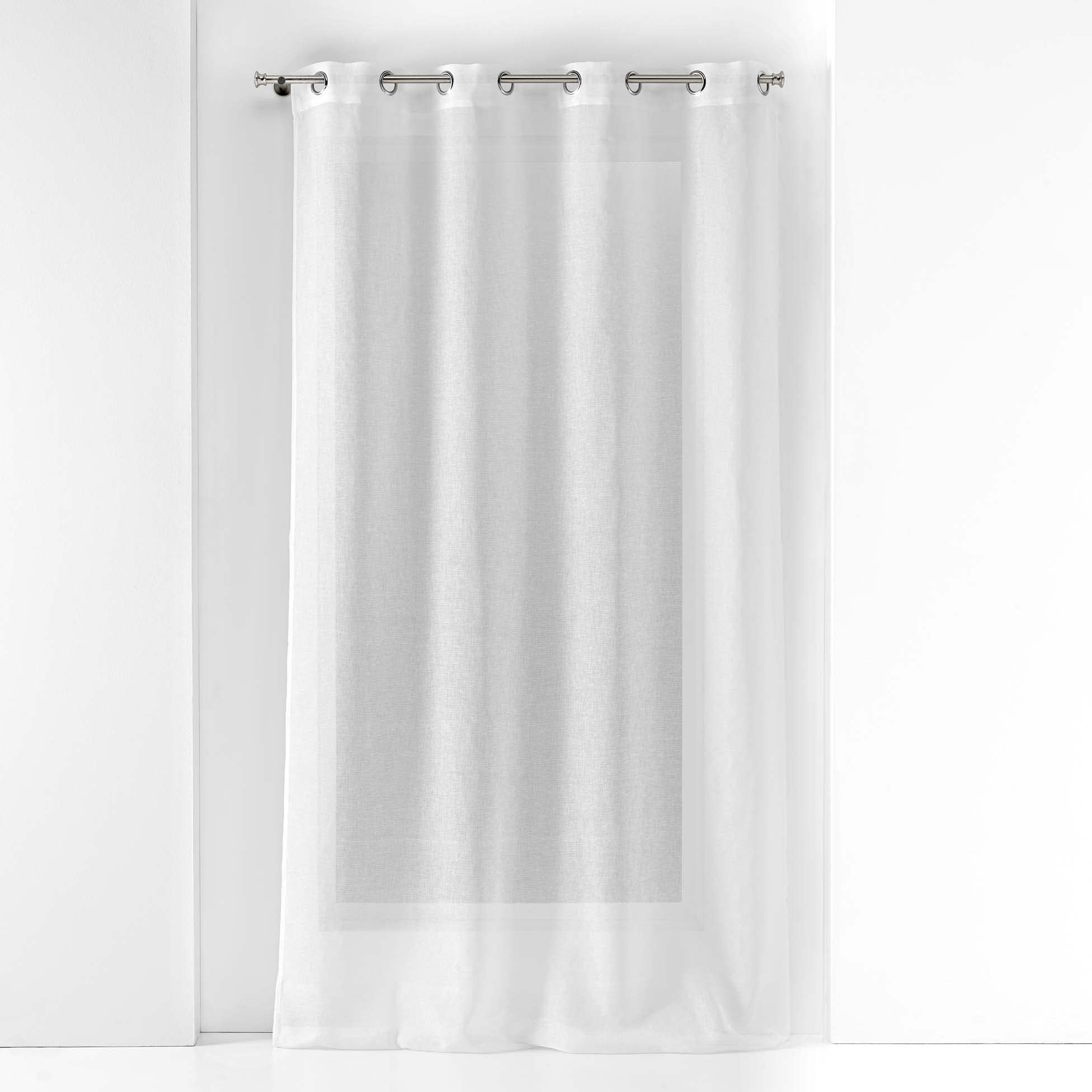 Douceur d'Intérieur, Malina Woven Eyelet Curtain 140 x 240 cm