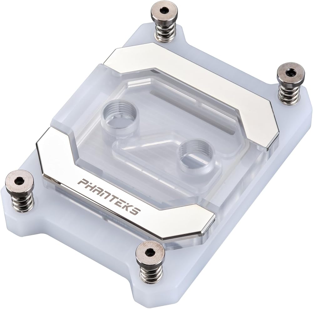 Phanteks C370A CPU Water Cooler White ARGB Acrylic