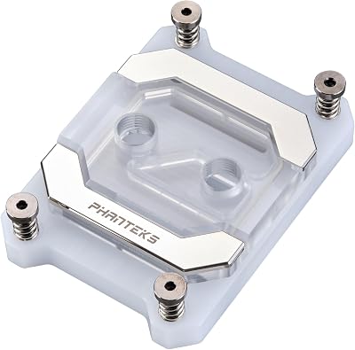 Phanteks C370A CPU Water Cooler White ARGB Acrylic
