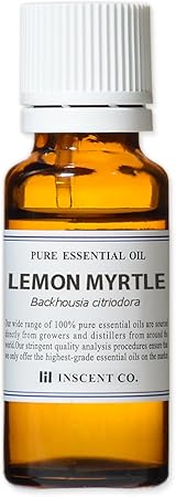 Amazon レモンマートル ml インセント エッセンシャルオイル 精油 アロマオイル インセント アロマオイル