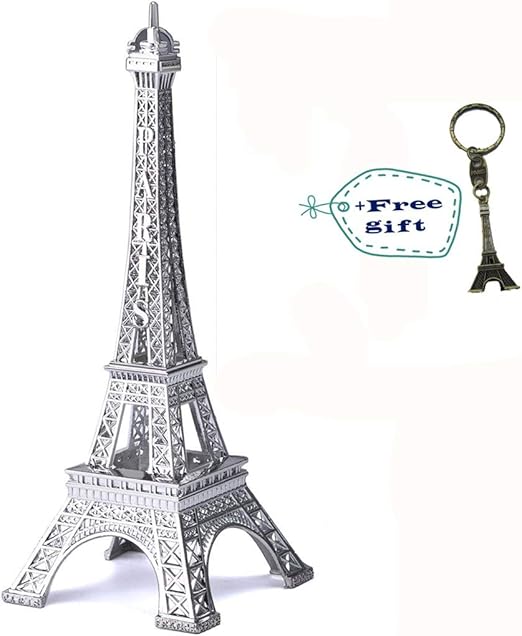 Amazon Com Eiffel Tower Paris France Metal Stand Statue Model For
