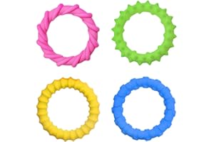 4pcs Sensory Chewable Bracelets Set for Toddler Teething Stress Relief and Concentration Aid for School and Classroom Stress 