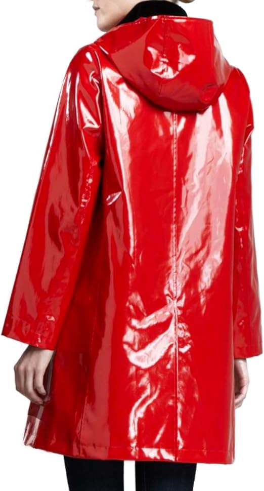 jane post princess hooded raincoat