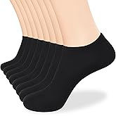inhees 8 Pairs Ankle Socks Women's and Men Thin Athletic Running Cotton Low Cut No Show Socks