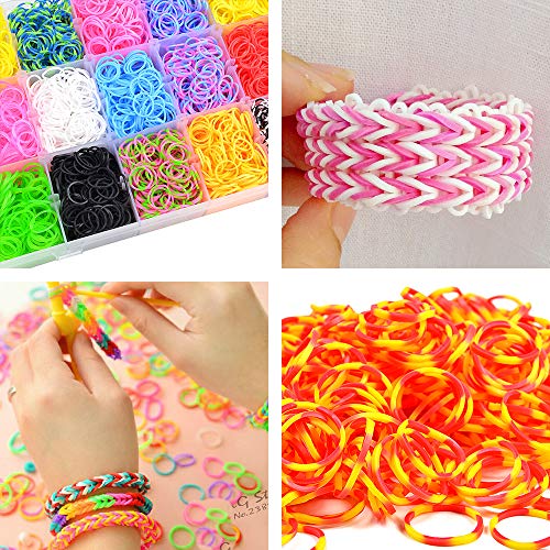 3 Rainbow+Rubber+Bands+Refill+Include